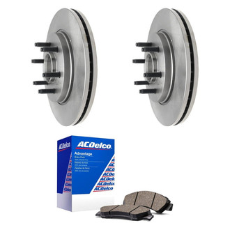 ACDelco® - Silver™ Front Brake Kit with Ceramic Pads