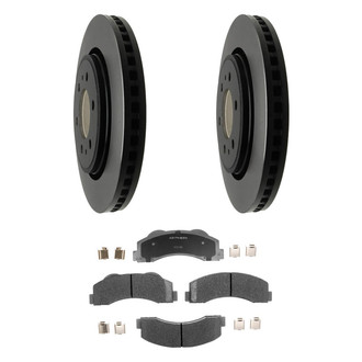 ACDelco® - Silver™ Front Brake Kit with Ceramic Pads