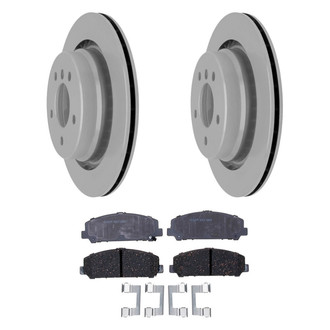 ACDelco® - Silver™ Front Brake Kit with Ceramic Pads