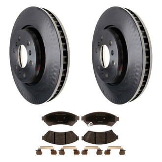 ACDelco® - Silver™ Front Brake Kit with Ceramic Pads