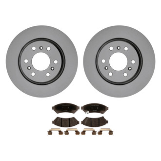 ACDelco® - Silver™ Front Brake Kit with Ceramic Pads