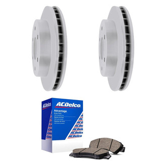 ACDelco® - Silver™ Front Brake Kit with Ceramic Pads