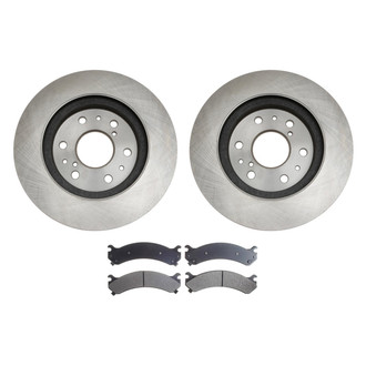 ACDelco® - Silver™ Front Brake Kit with Ceramic Pads
