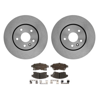 ACDelco® - Silver™ Front Brake Kit with Ceramic Pads