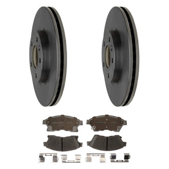 ACDelco® - Silver™ Front Brake Kit with Ceramic Pads