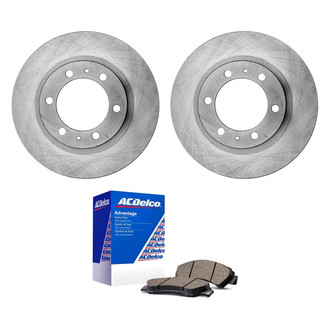 ACDelco® - Silver™ Front Brake Kit with Ceramic Pads