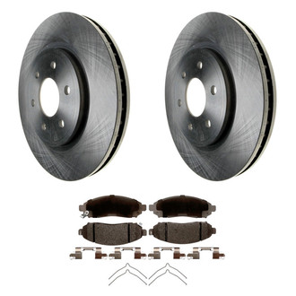 ACDelco® - Silver™ Front Brake Kit with Ceramic Pads