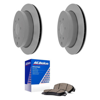 ACDelco® - Silver™ Rear Brake Kit with Ceramic Pads