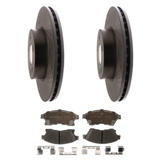 ACDelco® - Silver™ Front Brake Kit with Ceramic Pads