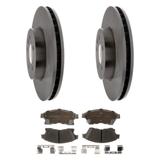 ACDelco® - Silver™ Front Brake Kit with Ceramic Pads