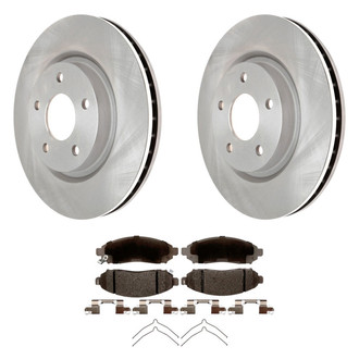 ACDelco® - Silver™ Front Brake Kit with Ceramic Pads
