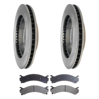 ACDelco® - Silver™ Front Brake Kit with Ceramic Pads
