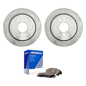 ACDelco® - Silver™ Rear Brake Kit with Ceramic Pads