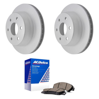 ACDelco® - Silver™ Rear Brake Kit with Ceramic Pads