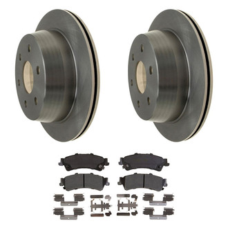 ACDelco® - Silver™ Rear Brake Kit with Semi-Metallic Pads
