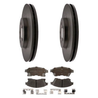 ACDelco® - Silver™ Front Brake Kit with Ceramic Pads