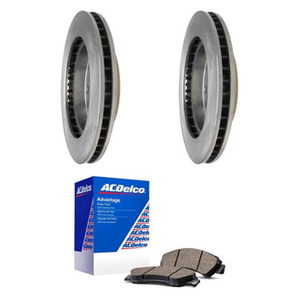 ACDelco® - Silver™ Front Brake Kit with Ceramic Pads