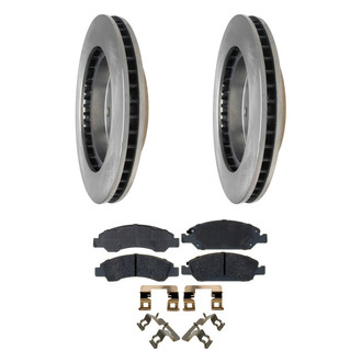 ACDelco® - Silver™ Front Brake Kit with Ceramic Pads