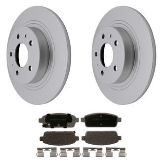 ACDelco® - Silver™ Rear Brake Kit with Ceramic Pads