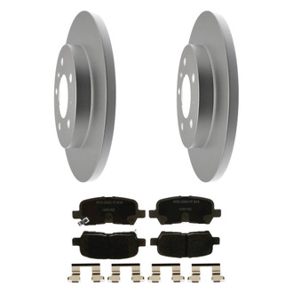 ACDelco® - Silver™ Rear Brake Kit with Ceramic Pads