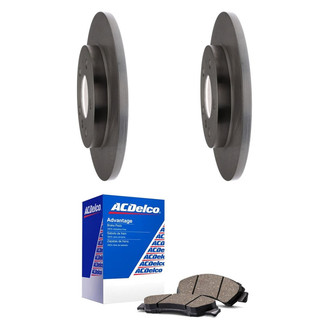 ACDelco® - Silver™ Rear Brake Kit with Ceramic Pads