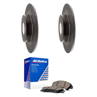 ACDelco® - Silver™ Rear Brake Kit with Ceramic Pads