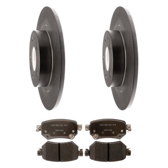 ACDelco® - Silver™ Rear Brake Kit with Ceramic Pads