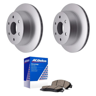 ACDelco® - Silver™ Rear Brake Kit with Ceramic Pads