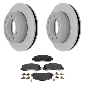 ACDelco® - Silver™ Front Brake Kit with Semi-Metallic Pads