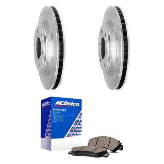 ACDelco® - Silver™ Front Brake Kit with Ceramic Pads