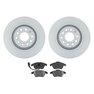 ACDelco® - Silver™ 1-Piece Plain Brake Kit with Ceramic Brake Pads
