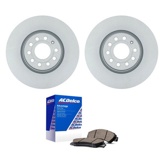 ACDelco® - Silver™ Front Brake Kit with Ceramic Pads