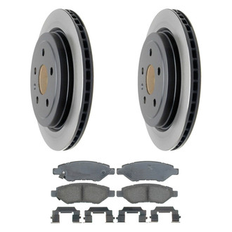 ACDelco® - Gold™ Brake Kit with Ceramic Pads