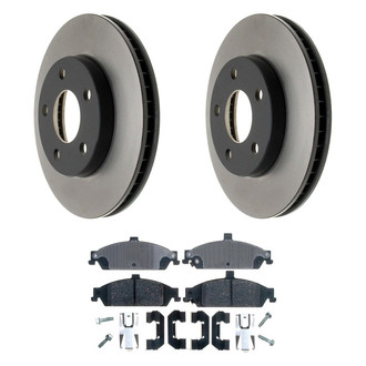 ACDelco® - Gold™ Front Brake Kit with Ceramic Pads