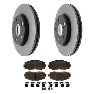 ACDelco® - Gold™ Front Brake Kit with Ceramic Pads