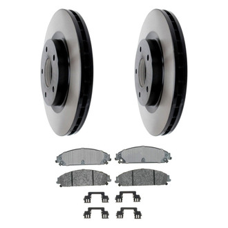 ACDelco® - Gold™ Front Brake Kit with Semi-Metallic Pads