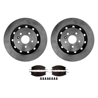 ACDelco® - Gold™ Front Brake Kit with Semi-Metallic Pads