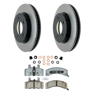 ACDelco® - Gold™ Front Brake Kit with Ceramic Pads