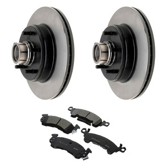 ACDelco® - Gold™ Front Brake Kit with Semi-Metallic Pads