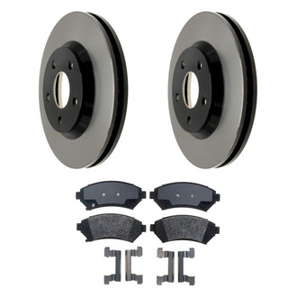 ACDelco® - Gold™ Brake Kit with Semi-Metallic Pads