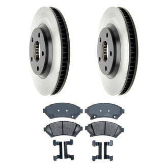 ACDelco® - Gold™ Front Brake Kit with Semi-Metallic Pads