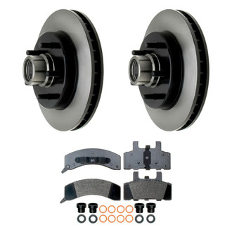 ACDelco® - Gold™ Front Brake Kit with Semi-Metallic Pads
