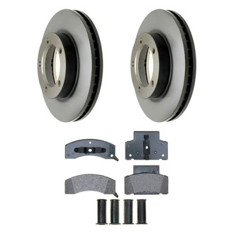 ACDelco® - Gold™ Front Brake Kit with Semi-Metallic Pads