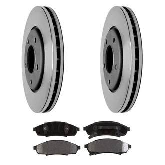 ACDelco® - Gold™ Front Brake Kit with Semi-Metallic Pads