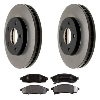 ACDelco® - Gold™ Front Brake Kit with Semi-Metallic Pads