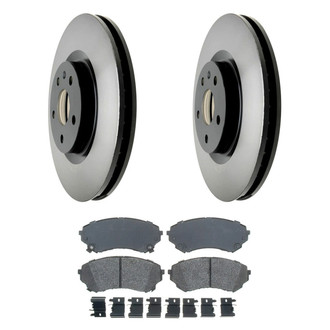 ACDelco® - Gold™ Front Brake Kit with Semi-Metallic Pads