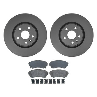ACDelco® - Gold™ Front Brake Kit with Semi-Metallic Pads