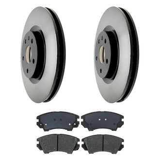 ACDelco® - Gold™ Front Brake Kit with Semi-Metallic Pads