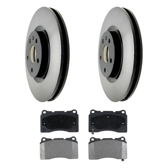 ACDelco® - Gold™ Front Brake Kit with Semi-Metallic Pads