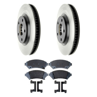 ACDelco® - Gold™ Front Brake Kit with Ceramic Pads